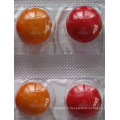 Orange Pharmaceutical Packing Film en plastique PVC